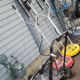 Within a year we’ll need to relocate to a bigger workplace, likely buying a large warehouse. For now... Little things like building a pressure washing station (you better believe I painted it) help keep us from outgrowing our current place TOO quickly.